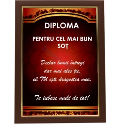 Diplome in rama A4, personalizate, Pentru cel/cea mai bun/buna